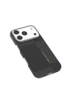 Apple iPhone 17 Pro Max Kılıf M-safe Şarj Özellikli 600D Metal Kamera Çerçeveli Raptic Aramid Fiber Geotik Serisi Kapak