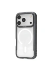 Apple iPhone 17 Pro Max Kılıf M-safe Şarj Özellikli Airbagli Raptic Shield Serisi Şeffaf Arka Yüzey Kapak
