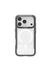 Apple iPhone 17 Pro Max Kılıf M-safe Şarj Özellikli Airbagli Raptic Shield Serisi Şeffaf Arka Yüzey Kapak