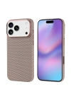 Apple iPhone 17 Pro Max Kılıf M-safe Şarj Özellikli Karbon Fiber Görünümlü Redclick Nekst Kapak