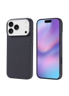 Apple iPhone 17 Pro Max Kılıf M-safe Şarj Özellikli Karbon Fiber Görünümlü Redclick Nekst Kapak