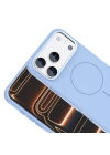 Apple iPhone 17 Pro Max Kılıf M-Safe Şarj Özellikli Metal Kamera Çerçeveli Redclick Edi Silikon Kapak