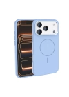 Apple iPhone 17 Pro Max Kılıf M-Safe Şarj Özellikli Metal Kamera Çerçeveli Redclick Edi Silikon Kapak