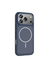 Apple iPhone 17 Pro Max Kılıf M-Safe Şarj Özellikli Metal Kamera Çerçeveli Redclick Sanremo Silikon Kapak