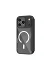 Apple iPhone 17 Pro Max Kılıf M-Safe Şarj Özellikli Raptic Air Folio Şeffaf Kartlıklı Kapaklı Kılıf