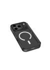 Apple iPhone 17 Pro Max Kılıf M-Safe Şarj Özellikli Raptic Air Folio Şeffaf Kartlıklı Kapaklı Kılıf