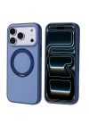 Apple iPhone 17 Pro Max Kılıf M-Safe Şarj Özellikli Standlı Redclick Proton Silikon Kapak