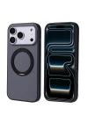 Apple iPhone 17 Pro Max Kılıf M-Safe Şarj Özellikli Standlı Redclick Proton Silikon Kapak