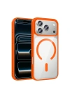 Apple iPhone 17 Pro Max Kılıf M-safe Wireless Şarj Özellikli Silikon Redclick Ege Kapak