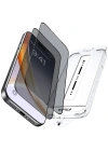 Apple iPhone 17 Pro Max Raptic Air Glass 2.5D Privacy Hayalet Ekran Koruyucu 2 Adet + Kolay Uygulama Aparatlı