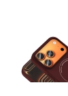Apple iPhone 18 Pro Kılıf M-Safe Şarj Özellikli Kamera Korumalı Redclick Elio Sert PC Kapak
