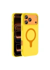 Apple iPhone 18 Pro Kılıf M-Safe Şarj Özellikli Redclick Aris Silikon Kapak