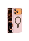 Apple iPhone 18 Pro Kılıf M-Safe Şarj Özellikli Redclick Aris Silikon Kapak