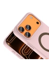 Apple iPhone 18 Pro Kılıf M-Safe Şarj Özellikli Redclick Aris Silikon Kapak