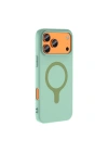 Apple iPhone 18 Pro Kılıf M-Safe Şarj Özellikli Redclick Aris Silikon Kapak