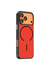 Apple iPhone 18 Pro Kılıf M-Safe Şarj Özellikli Redclick Lora PC Kapak