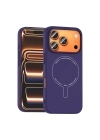 Apple iPhone 18 Pro Max Kılıf M-Safe Şarj Özellikli Kamera Korumalı Redclick Elio Sert PC Kapak