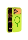 Apple iPhone 18 Pro Max Kılıf M-Safe Şarj Özellikli Redclick Aris Silikon Kapak