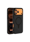 Apple iPhone 18 Pro Max Kılıf M-Safe Şarj Özellikli Redclick Aris Silikon Kapak