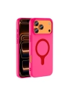 Apple iPhone 18 Pro Max Kılıf M-Safe Şarj Özellikli Redclick Aris Silikon Kapak