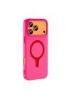 Apple iPhone 18 Pro Max Kılıf M-Safe Şarj Özellikli Redclick Aris Silikon Kapak