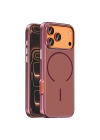 Apple iPhone 18 Pro Max Kılıf M-Safe Şarj Özellikli Redclick Lora PC Kapak