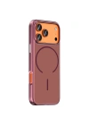Apple iPhone 18 Pro Max Kılıf M-Safe Şarj Özellikli Redclick Lora PC Kapak
