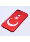 Apple İphone 7 Plus Kılıf Redclick Bayrak Silikon