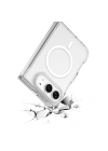 Apple iPhone Duo Kılıf Redclick M-safe Şarj Özellikli Şeffaf Kamera Çerçeveli UTS PC Kapak