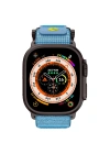 Apple Watch 10 46mm Redclick KRD-154 Naylon Kumaş Hasır Örgülü Kordon