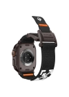 Apple Watch 10 46mm Redclick KRD-154 Naylon Kumaş Hasır Örgülü Kordon