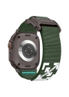 Apple Watch 10 46mm Redclick KRD-154 Naylon Kumaş Hasır Örgülü Kordon