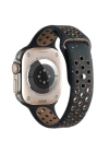 Apple Watch 38mm Kordon Yeni Seri 2023 KRD-02 Silikon Strap Kayış