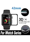Apple Watch 38mm Redclick Kenarları Metal Cam Ekran Koruyucu