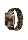 Apple Watch 40mm Redclick KRD-01 Leopar Desenli Metal Kordon