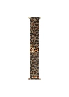 Apple Watch 40mm Redclick KRD-01 Leopar Desenli Metal Kordon