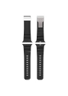 Apple Watch 42mm Redclick KRD-145 Metal Tokalı Silikon Kordon