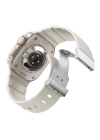 Apple Watch 42mm Redclick KRD-145 Metal Tokalı Silikon Kordon