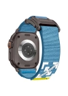 Apple Watch 42mm Redclick KRD-154 Naylon Kumaş Hasır Örgülü Kordon