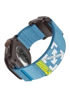 Apple Watch 42mm Redclick KRD-154 Naylon Kumaş Hasır Örgülü Kordon