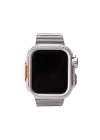 Apple Watch 44mm Redclick KRD-126 Sert Kasa Koruyuculu Metal Kordon