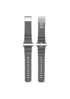 Apple Watch 44mm Redclick KRD-145 Metal Tokalı Silikon Kordon