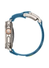 Apple Watch 44mm Redclick KRD-154 Naylon Kumaş Hasır Örgülü Kordon