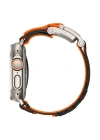 Apple Watch 44mm Redclick KRD-154 Naylon Kumaş Hasır Örgülü Kordon