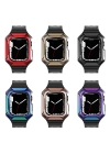 Apple Watch 44mm Redclick KRD-88 Sert PC Kasa Koruyuculu Silikon Kordon
