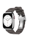 Apple Watch 44mm Spor Görünümlü Redclick KRD-94 Silikon Kordon