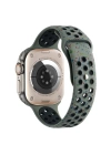 Apple Watch 7 8 42 44 45mm Kordon Yeni Seri 2023 KRD-02 Silikon Strap Kayış