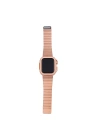 Apple Watch 7 45mm Redclick KRD-126 Sert Kasa Koruyuculu Metal Kordon
