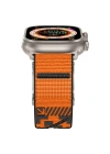 Apple Watch 7 45mm Redclick KRD-154 Naylon Kumaş Hasır Örgülü Kordon