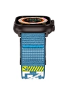 Apple Watch 7 45mm Redclick KRD-154 Naylon Kumaş Hasır Örgülü Kordon